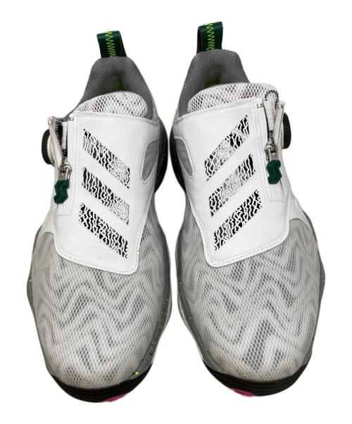 adidas（アディダス）adidas (アディダス) adidas ゴルフシューズ グレー×ホワイト サイズ:25.5㎝の古着・服飾アイテム