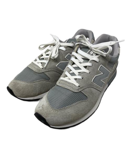 NEW BALANCE（ニューバランス）NEW BALANCE (ニューバランス) ローカットスニーカー グレー サイズ:28.5cmの古着・服飾アイテム