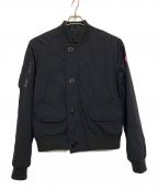 CANADA GOOSEカナダグース）の古着「Faber Bomber Jacket　メンズ　ブラック　ジャケット　」｜ブラック