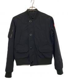 CANADA GOOSE（カナダグース）の古着「Faber Bomber Jacket　メンズ　ブラック　ジャケット　」｜ブラック