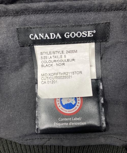 CANADA GOOSE（カナダグース）CANADA GOOSE (カナダグース) Faber Bomber Jacket　メンズ　ブラック　ジャケット　 ブラック サイズ:Sの古着・服飾アイテム
