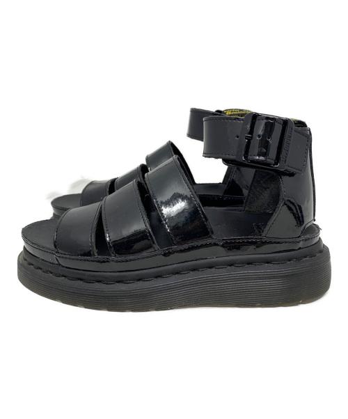 Dr.Martens（ドクターマーチン）Dr.Martens (ドクターマーチン) Dr.Martens グラディエーターサンダル ブラック サイズ:23cmの古着・服飾アイテム