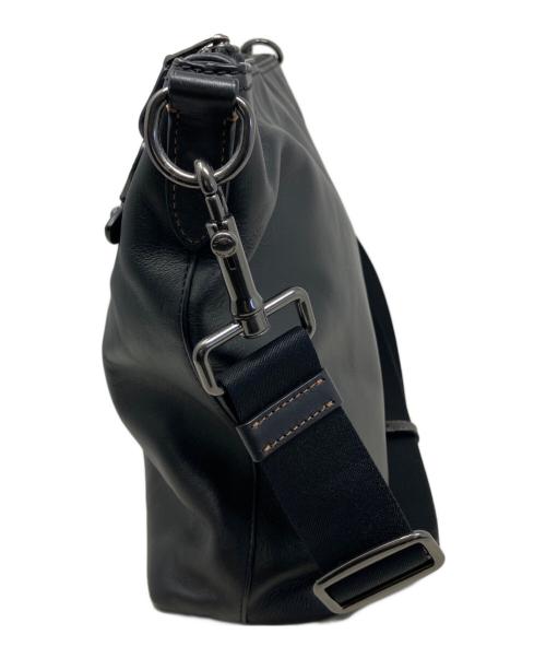 COACH（コーチ）COACH (コーチ) COACH レザーショルダーバッグ ブラックの古着・服飾アイテム