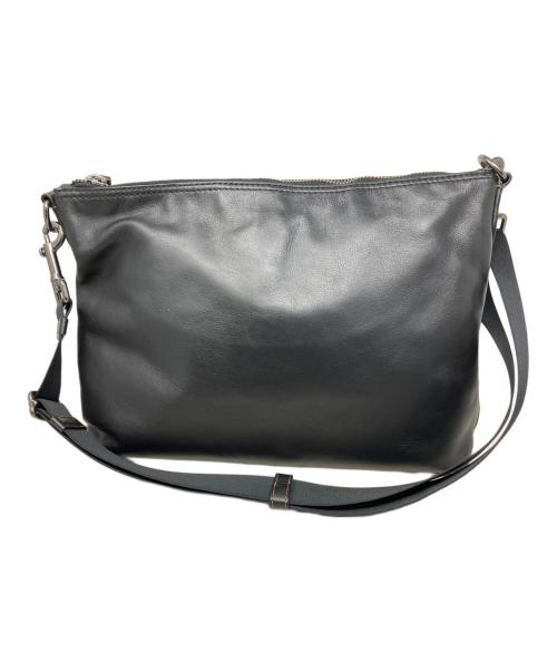 COACH（コーチ）COACH (コーチ) COACH レザーショルダーバッグ ブラックの古着・服飾アイテム