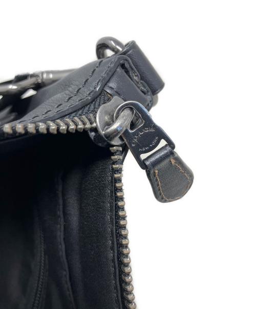 COACH（コーチ）COACH (コーチ) COACH レザーショルダーバッグ ブラックの古着・服飾アイテム