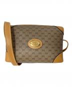 GUCCIグッチ）の古着「GUCCI GG ニショルダーバッグ」｜ブラウン×グレー