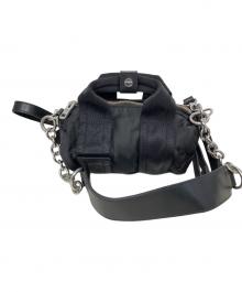 DIESEL（ディーゼル）の古着「DIESEL ショルダーバッグ」｜ブラック×イエロー