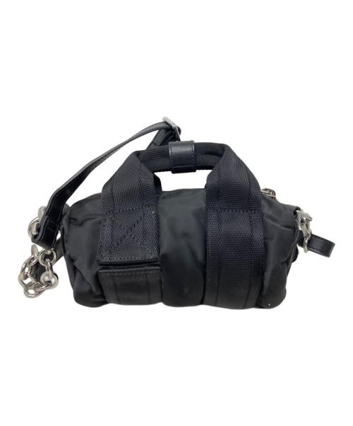 DIESEL（ディーゼル）DIESEL (ディーゼル) DIESEL ショルダーバッグ ブラック×イエローの古着・服飾アイテム