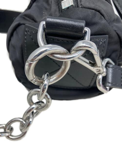 DIESEL（ディーゼル）DIESEL (ディーゼル) DIESEL ショルダーバッグ ブラック×イエローの古着・服飾アイテム