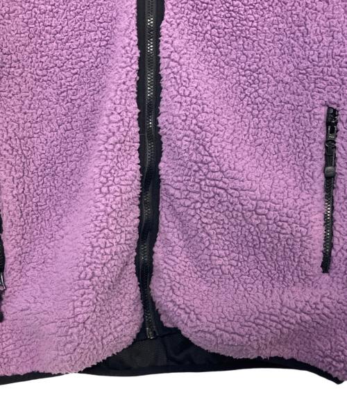 stussy（ステューシー）stussy (ステューシー) stussy ボアジャケット パープル サイズ:Lの古着・服飾アイテム