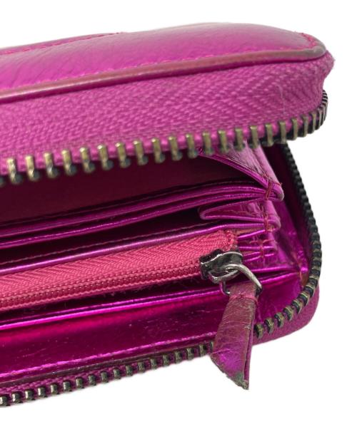 CHANEL（シャネル）CHANEL (シャネル) CHANEL 長財布 メタリックピンクの古着・服飾アイテム