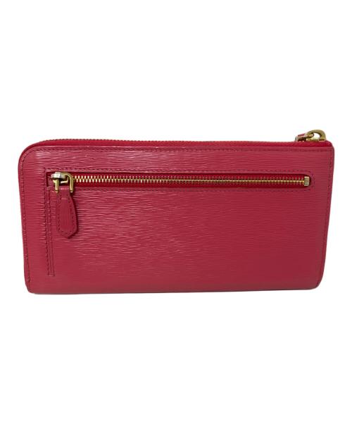 PRADA（プラダ）PRADA (プラダ) PRADA 長財布 ピンクの古着・服飾アイテム