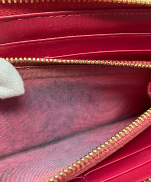 PRADA（プラダ）PRADA (プラダ) PRADA 長財布 ピンクの古着・服飾アイテム