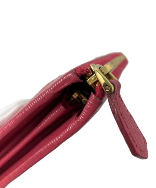 PRADA（プラダ）PRADA (プラダ) PRADA 長財布 ピンクの古着・服飾アイテム