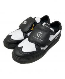 NIKE×PEACEMINUSONE（ナイキ×ピースマイナスワン）の古着「スニーカー」｜ホワイト×ブラック