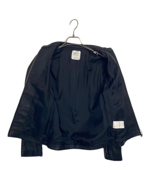 UNITED TOKYO（ユナイテッドトーキョー）UNITED TOKYO (ユナイテッドトーキョー) ラムレザージャケット ブラック サイズ:2の古着・服飾アイテム