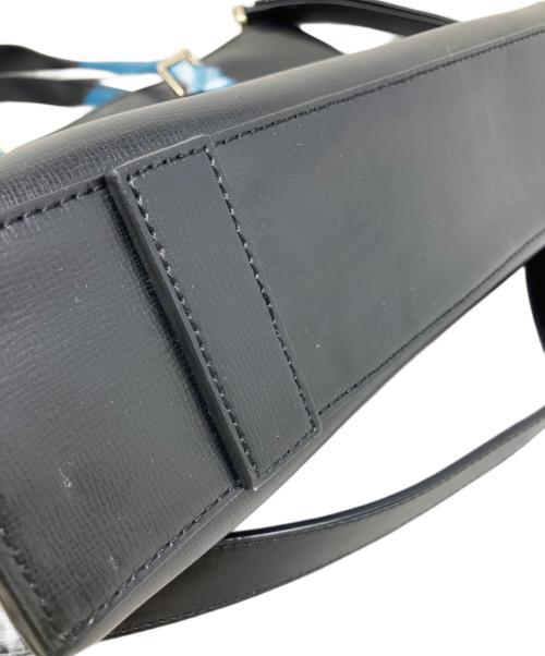 PAUL SMITH（ポールスミス）Paul Smith (ポールスミス) Paul Smith カラードチップレザー トートバッグ ブラックの古着・服飾アイテム