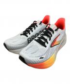 BROOKSブルックス）の古着「BROOKS ランニングシューズ」｜ホワイト