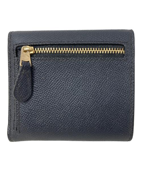 COACH（コーチ）COACH (コーチ) COACH 3つ折り財布 ネイビーの古着・服飾アイテム