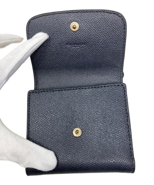 COACH（コーチ）COACH (コーチ) COACH 3つ折り財布 ネイビーの古着・服飾アイテム