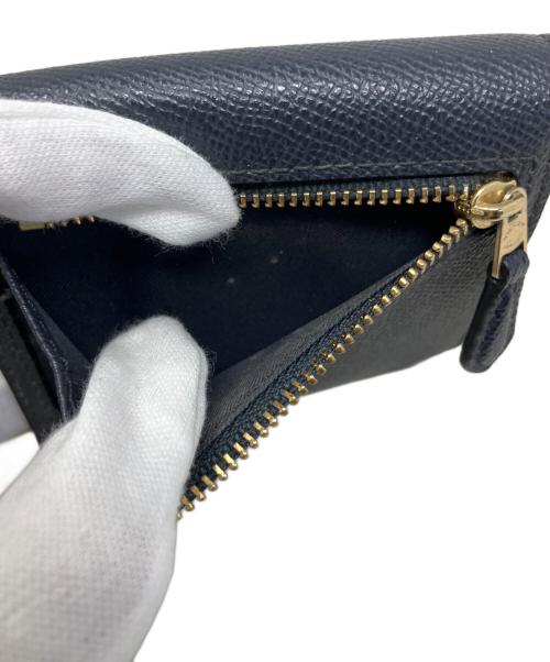 COACH（コーチ）COACH (コーチ) COACH 3つ折り財布 ネイビーの古着・服飾アイテム