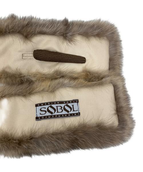 sobol（ソボル）SOBOL (ソボル) SOBOL ロシアンセーブル ティペットの古着・服飾アイテム