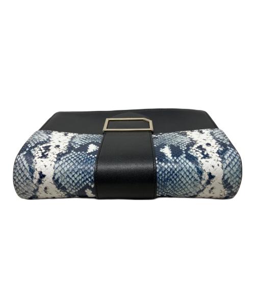 BALLY（バリー）BALLY (バリー) BALLY ショルダーバッグ ブラック×ホワイト×ネイビーの古着・服飾アイテム