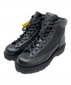 Dannerダナー）の古着「Danner 8ホールブーツ」｜ブラック