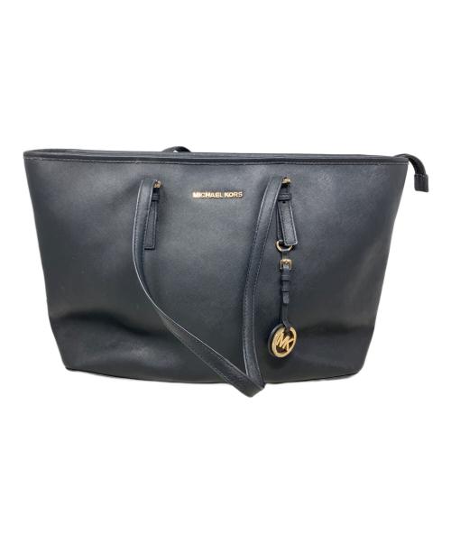 MICHAEL MICHAEL KORS（マイケル マイケルコース）MICHAEL MICHAEL KORS (マイケル マイケルコース) MICHAEL MICHAEL KORS トートバッグ ブラックの古着・服飾アイテム