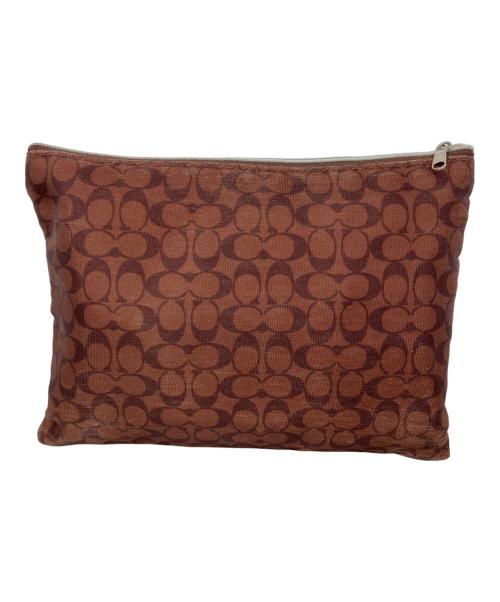 COACH（コーチ）COACH (コーチ) COACH セカンドバッグ ブラウンの古着・服飾アイテム