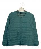 mont-bellモンベル）の古着「mont-bell スペリオダウン ラウンドネックジャケット」｜グリーン