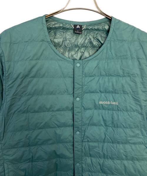 mont-bell（モンベル）mont-bell (モンベル) mont-bell スペリオダウン ラウンドネックジャケット グリーン サイズ:Lの古着・服飾アイテム