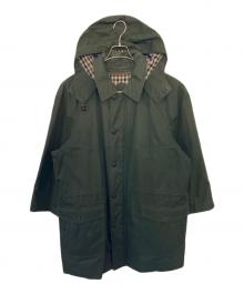 Aquascutum（アクアスキュータム）の古着「Aquascutum ライナー付コート」｜オリーブ