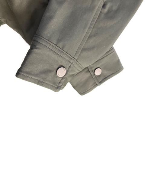 LACOSTE（ラコステ）LACOSTE (ラコステ) LACOSTE プレーン×バッファローチェックリバーシブルシャツアウター ダークグリーン サイズ:US Sの古着・服飾アイテム