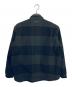 中古・古着 LACOSTE (ラコステ) LACOSTE プレーン×バッファローチェックリバーシブルシャツアウター ダークグリーン サイズ:US S：13000円