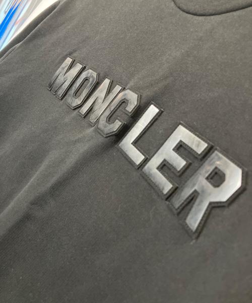MONCLER（モンクレール）MONCLER (モンクレール) MONCLER Logo Crewneck スウェット ブラック サイズ:Sの古着・服飾アイテム