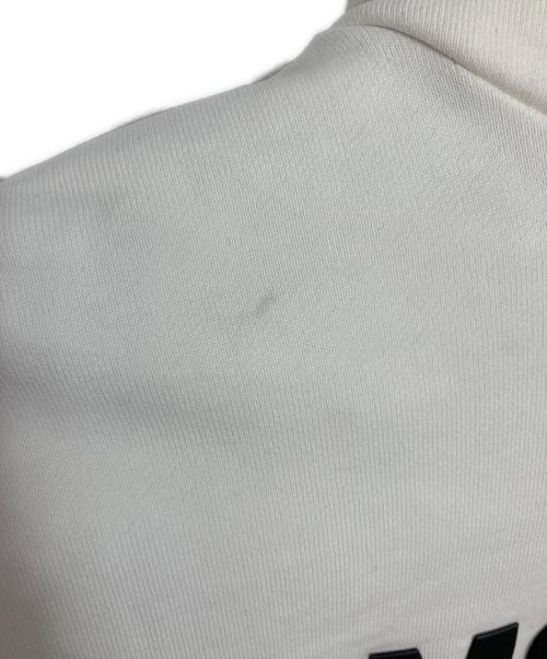 MONCLER（モンクレール）MONCLER (モンクレール) プルオーバーパーカー ホワイト サイズ:Sの古着・服飾アイテム