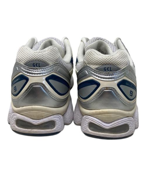 asics（アシックス）asics (アシックス) asics スニーカー ホワイト×ネイビー サイズ:26cmの古着・服飾アイテム