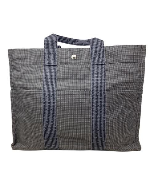 HERMES（エルメス）HERMES (エルメス) HERMES エールライン トートバッグ グレーの古着・服飾アイテム