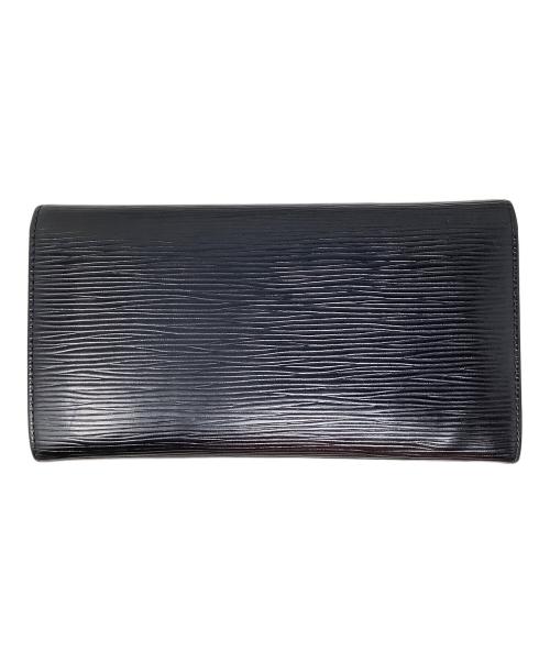 LOUIS VUITTON（ルイ ヴィトン）LOUIS VUITTON (ルイ ヴィトン) 長財布 ブラックの古着・服飾アイテム