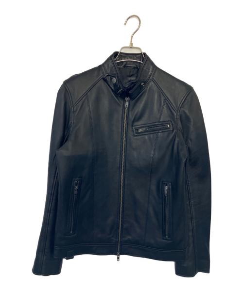 Liugoo Leathers（リューグーレザーズ）Liugoo Leathers (リューグーレザーズ) Liugoo Leathers ライダースジャケット ブラック サイズ:Sの古着・服飾アイテム