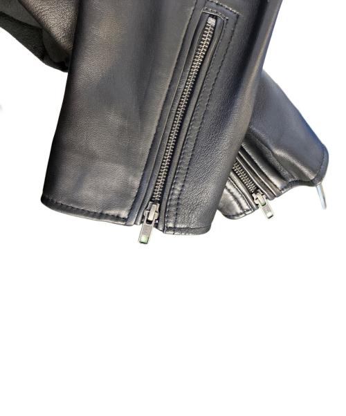 Liugoo Leathers（リューグーレザーズ）Liugoo Leathers (リューグーレザーズ) Liugoo Leathers ライダースジャケット ブラック サイズ:Sの古着・服飾アイテム