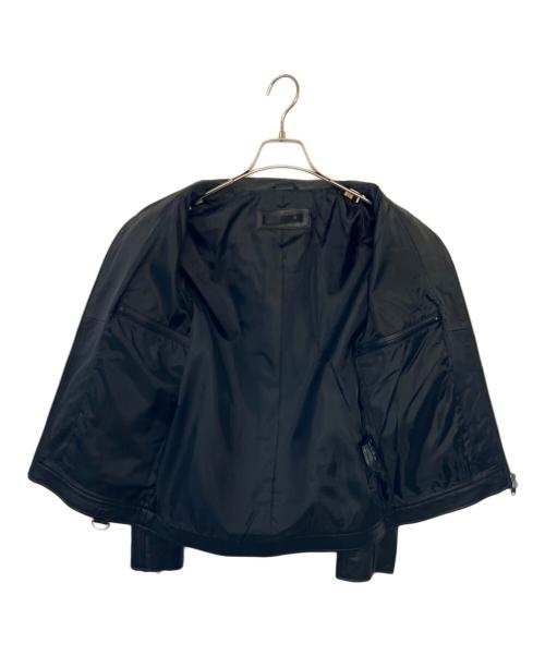 Liugoo Leathers（リューグーレザーズ）Liugoo Leathers (リューグーレザーズ) Liugoo Leathers ライダースジャケット ブラック サイズ:Sの古着・服飾アイテム