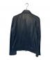 Liugoo Leathers (リューグーレザーズ) Liugoo Leathers ライダースジャケット ブラック サイズ:S：8000円