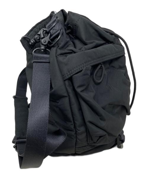 PORTER（ポーター）PORTER (ポーター) PORTER 巾着ショルダーバッグ ブラックの古着・服飾アイテム