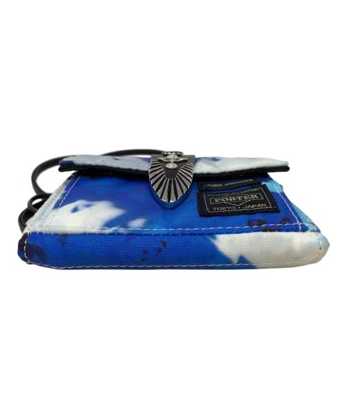 PORTER（ポーター）PORTER (ポーター) TOGA ARCHIVES (トーガアーカイブス) PORTER TOGA ARCHIVES ショルダーウォレット ブルーの古着・服飾アイテム