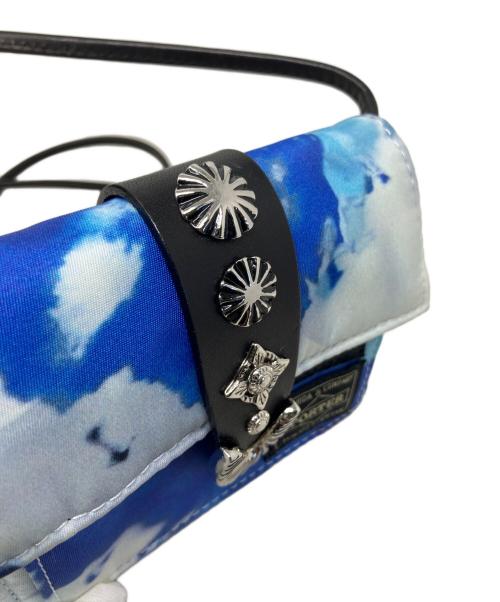 PORTER（ポーター）PORTER (ポーター) TOGA ARCHIVES (トーガアーカイブス) PORTER TOGA ARCHIVES ショルダーウォレット ブルーの古着・服飾アイテム