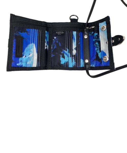 PORTER（ポーター）PORTER (ポーター) TOGA ARCHIVES (トーガアーカイブス) PORTER TOGA ARCHIVES ショルダーウォレット ブルーの古着・服飾アイテム