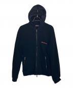 PRADA SPORTSプラダスポーツ）の古着「PRADA SPORTS ジップパーカー」｜ブラック