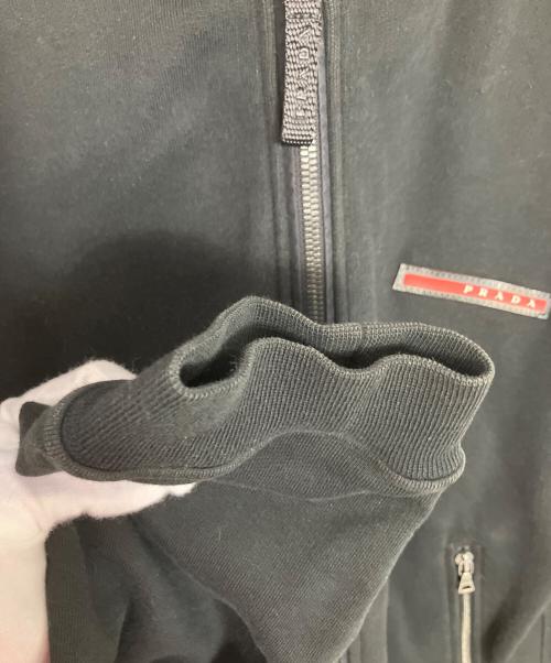 PRADA SPORTS（プラダスポーツ）PRADA SPORTS (プラダスポーツ) PRADA SPORTS ジップパーカー ブラック サイズ:XXLの古着・服飾アイテム